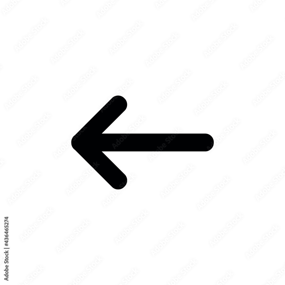 turn left icon, arrow vector turn left icon, arrow vector