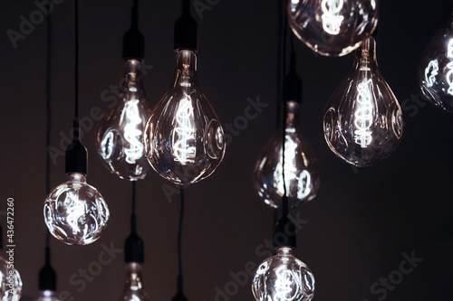 Glow in the dark decorative light bulbs. Lighting decor