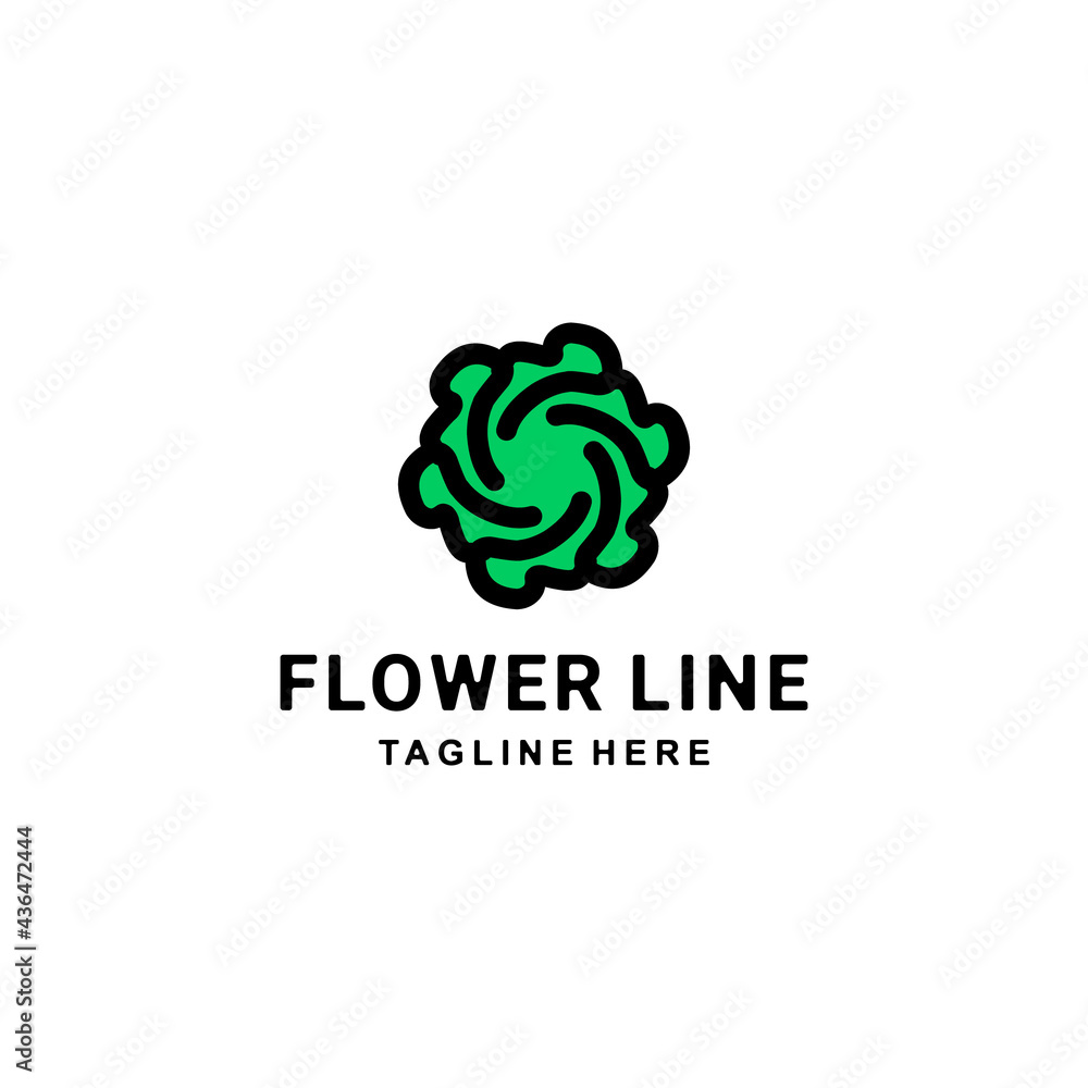 Flower logo design template with line art concept, floral badges, emblems for fashion, beauty, jewelry industry, etc. anyway you want, editable Flower logo design template with line art concept, floral badges, emblems for fashion, beauty, jewelry industry, etc. anyway you want, editable