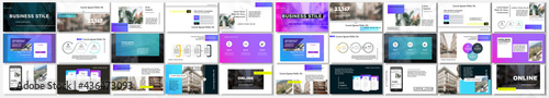 Original Presentation templates or corporate booklet.  Easy Use in creative flyer and style info banner, trendy strategy mockups.  Simple modern Slideshow or Startup. ppt. 