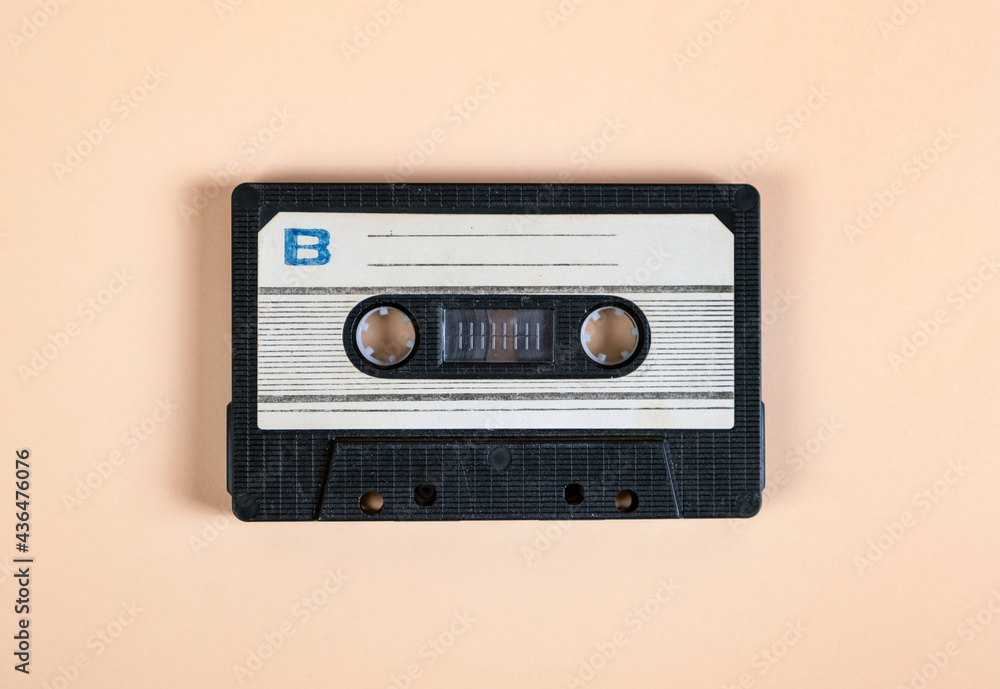Fototapeta premium Old Audio Cassette closeup