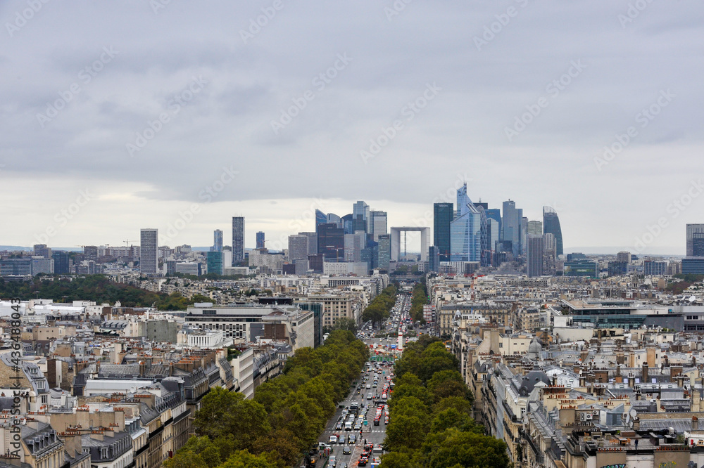 Paris, Skyline, Financial center