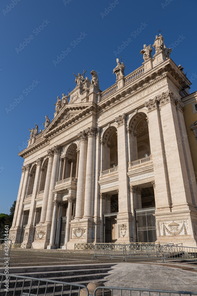 Basilica di San Giovanni in Laterano in Rome, Italy