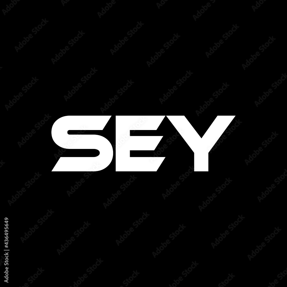 SEY letter logo design with black background in illustrator, vector logo modern alphabet font overlap style. calligraphy designs for logo, Poster, Invitation, etc.
SEY letter logo design with black background in illustrator, vector logo modern alphabet font overlap style. calligraphy designs for logo, Poster, Invitation, etc.