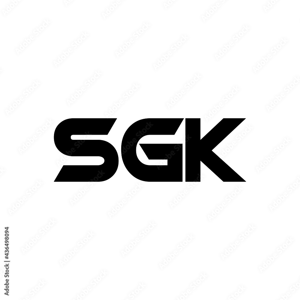 SGK letter logo design with white background in illustrator, vector logo modern alphabet font overlap style. calligraphy designs for logo, Poster, Invitation, etc.
SGK letter logo design with white background in illustrator, vector logo modern alphabet font overlap style. calligraphy designs for logo, Poster, Invitation, etc.
