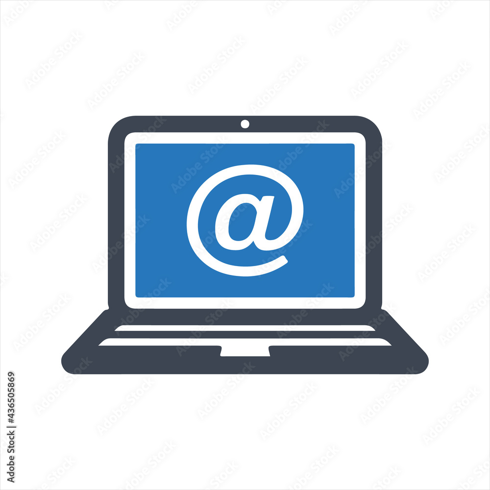 Email marketing icon. Vector and glyph Email marketing icon. Vector and glyph