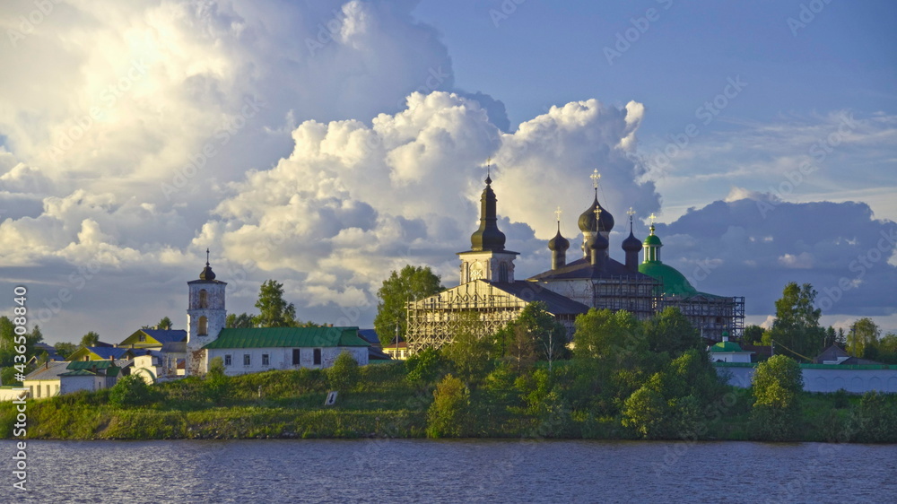 Convent on the banks of the river