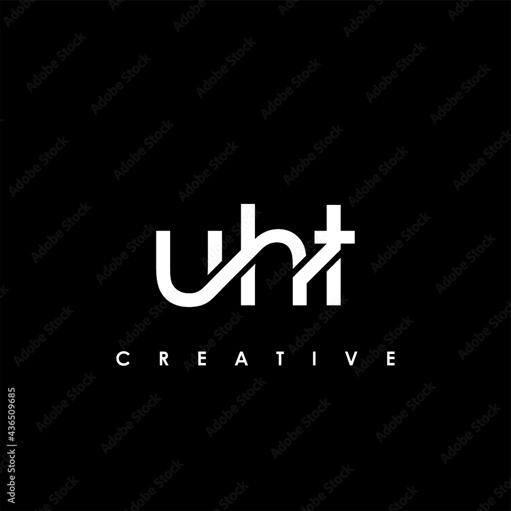 UHT Letter Initial Logo Design Template Vector Illustration UHT Letter Initial Logo Design Template Vector Illustration