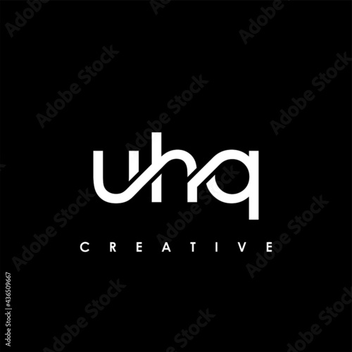 UHQ Letter Initial Logo Design Template Vector Illustration