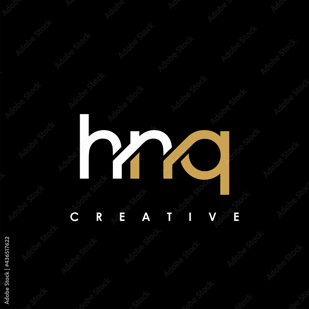 HNQ Letter Initial Logo Design Template Vector Illustration HNQ Letter Initial Logo Design Template Vector Illustration