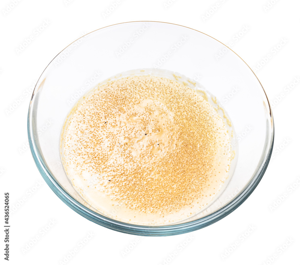 above view of amaranth boiled with coconut milk above view of amaranth boiled with coconut milk