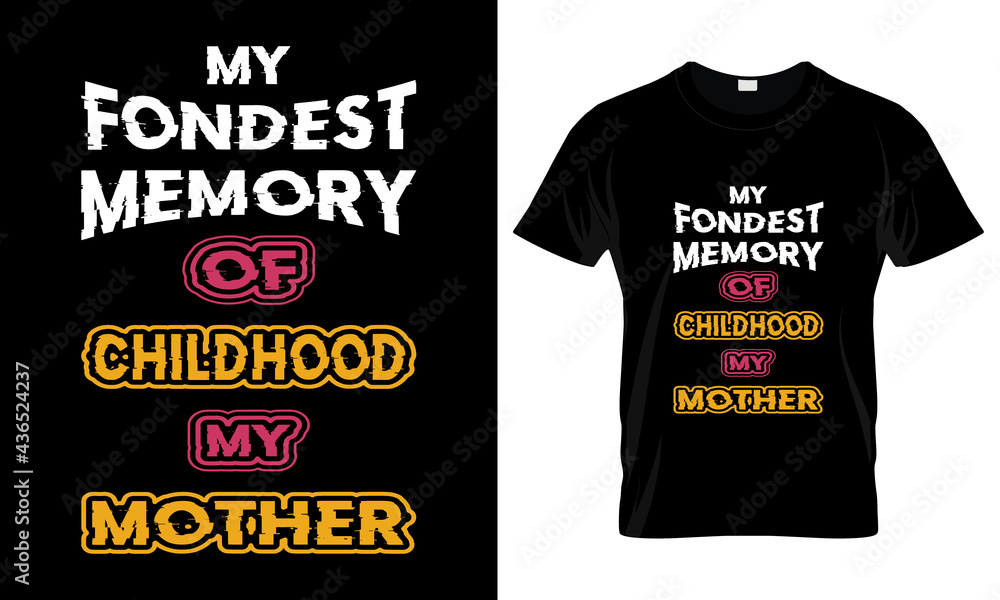 Mother's T-Shirts Design | T-Shirt Design