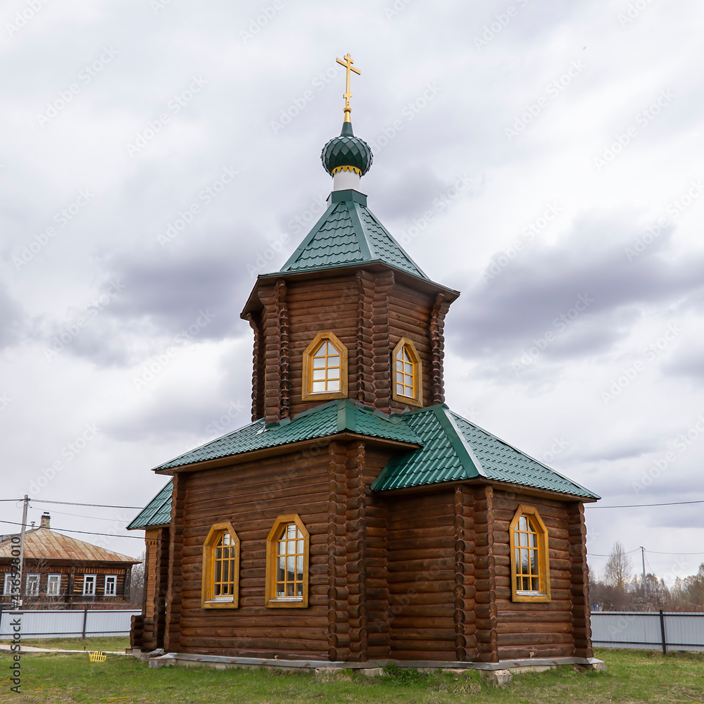 rural wooden church