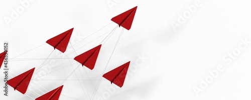 fly plane paper in 3d