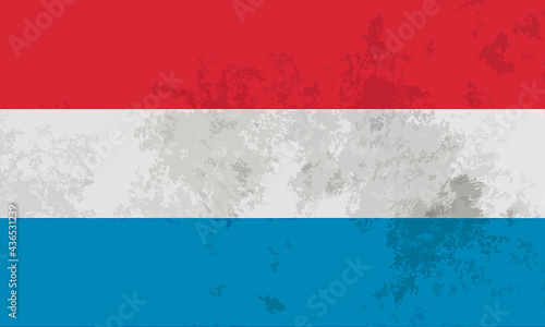 Bandera Luxemburgo vector AI (EPS) y JPEG