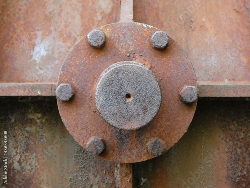 verrostete Schrauben