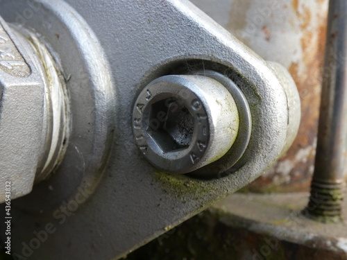 verrostete Schrauben