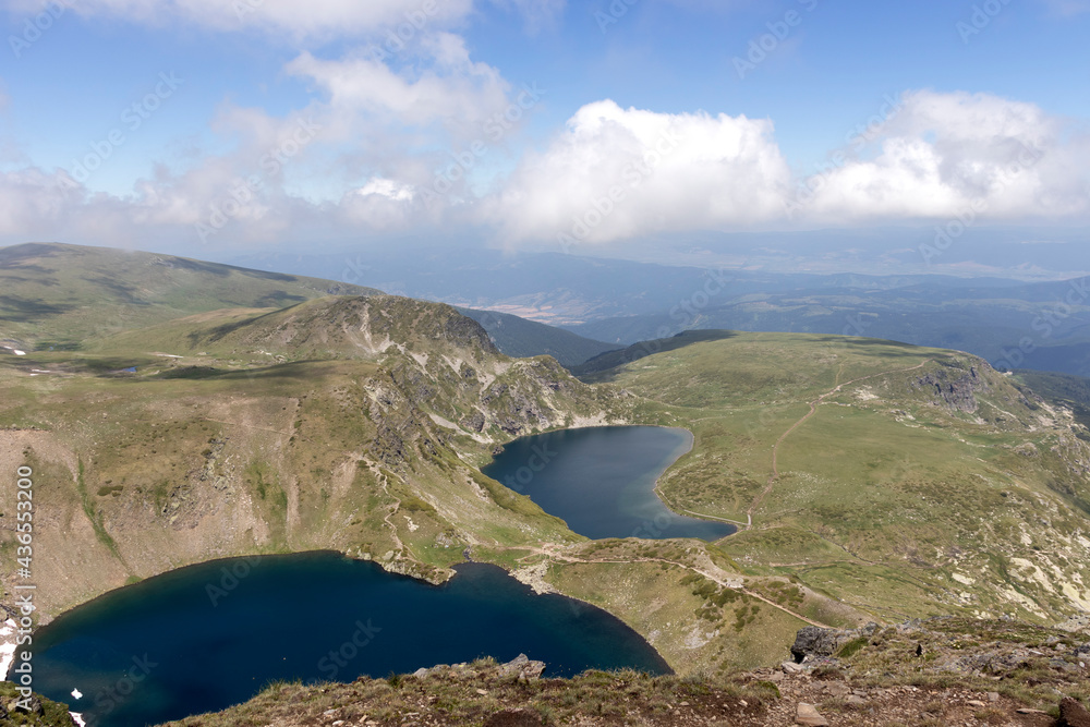Amazing Landscape of The Seven Rila Lakes, Bulgaria