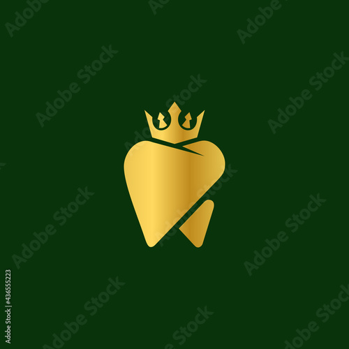 royal dental simple logo