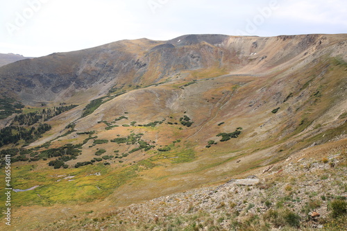 Alpine landscape in Rocky Mountain National Park, Colorado, USA