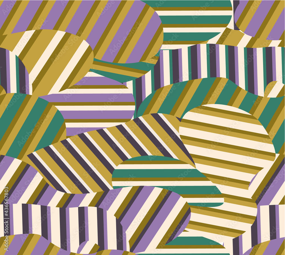 Patchwork pattern with strokes, perfect for textiles and decoration Patchwork pattern with strokes, perfect for textiles and decoration