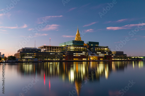 construction site of new parliament, Thailand, May 2021