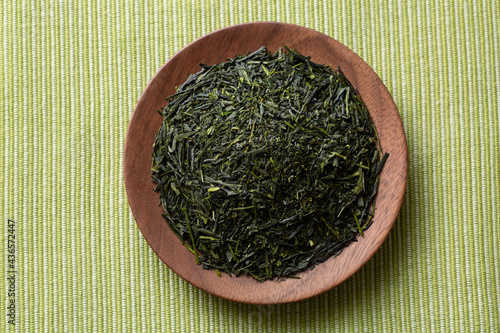 煎茶の茶葉 photo