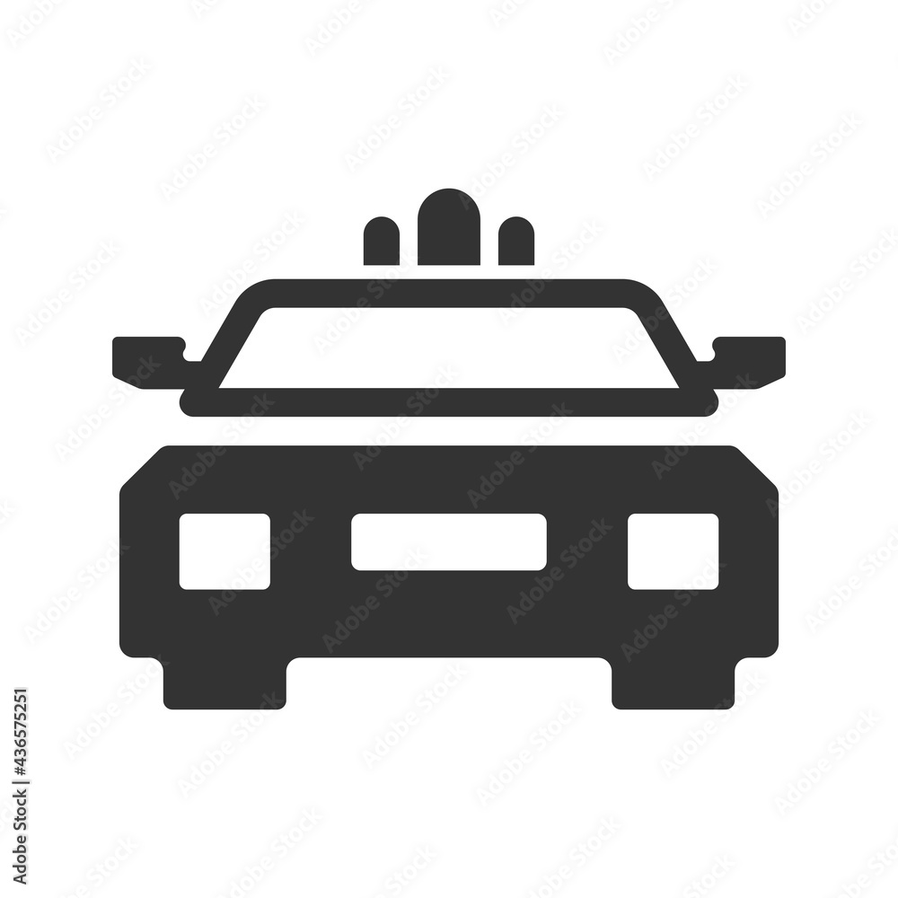 Police car icon Police car icon