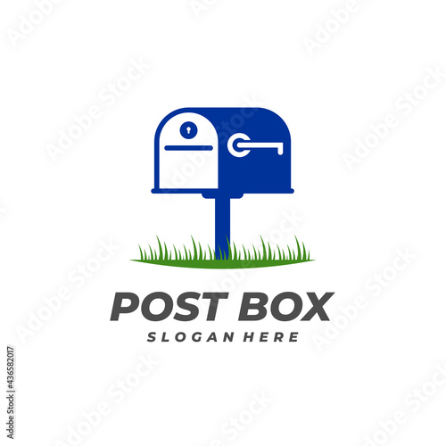 Post Box logo vector template, Creative Post Box logo design concepts