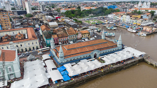 Фотография Famous Ver-o-Peso Market and the Fish Market in Belém, Para, Brazil