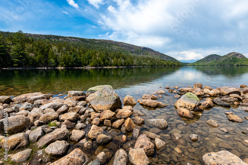 Jordan Pond and the Bubbles in Acadia National Park