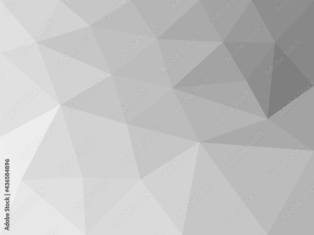 Fototapeta premium abstract grey low polygon background