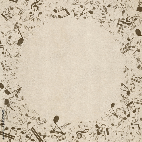 Old musical background.