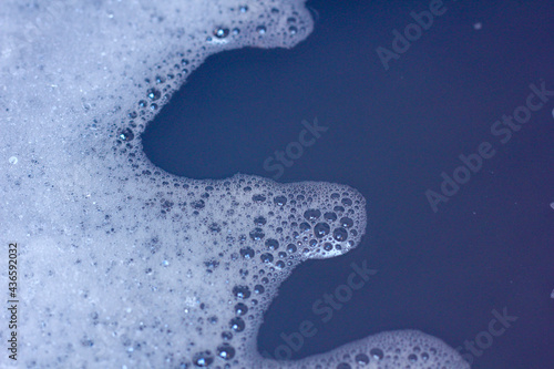 Soap foam bubbles