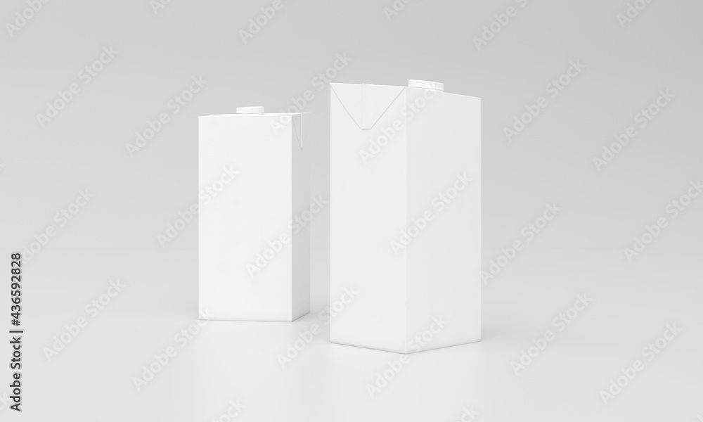 Milk Pack Packaging Packet Design 3D Rendered Milk Pack Packaging Packet Design 3D Rendered