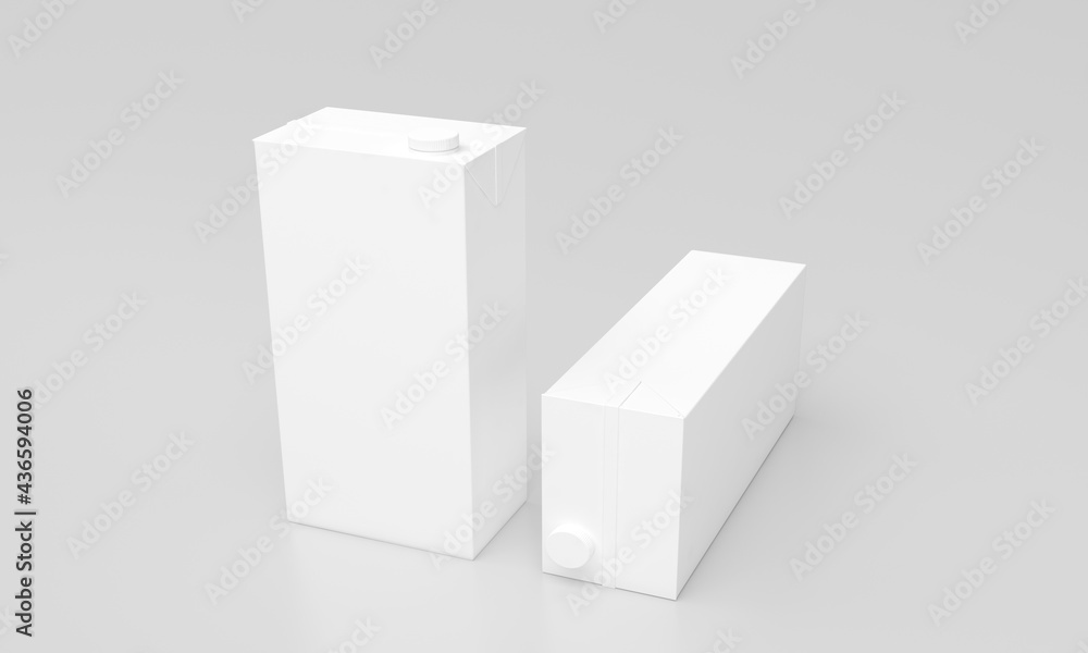 Milk Pack Packaging Packet Design 3D Rendered Milk Pack Packaging Packet Design 3D Rendered