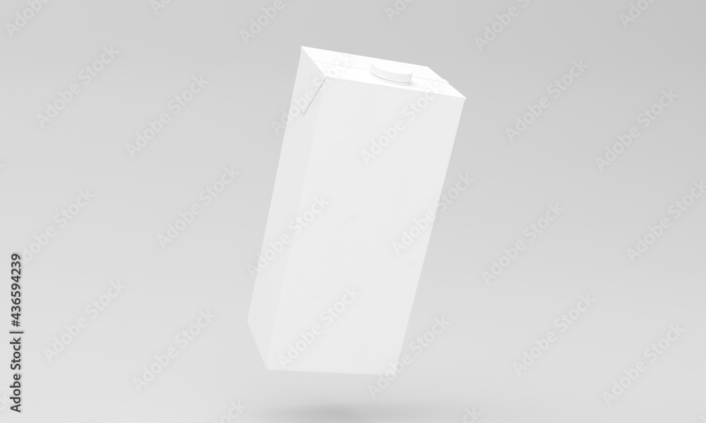 Milk Pack Packaging Packet Design 3D Rendered Milk Pack Packaging Packet Design 3D Rendered