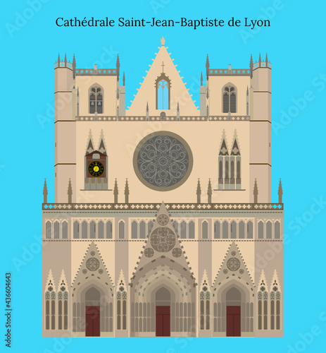 Cathédrale Saint-Jean-Baptiste de Lyon, France
Lyon Cathedral
