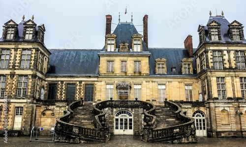 Fontainebleau Palace (Chateau de Fontainebleau). UNESCO list of World Heritage Sites. Fontainebleau, France