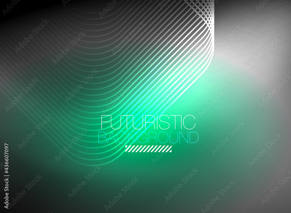 Neon color square shape lines abstract background. Shiny magic energy and motion concept, vector abstract wallpaper background Neon color square shape lines abstract background. Shiny magic energy and motion concept, vector abstract wallpaper background