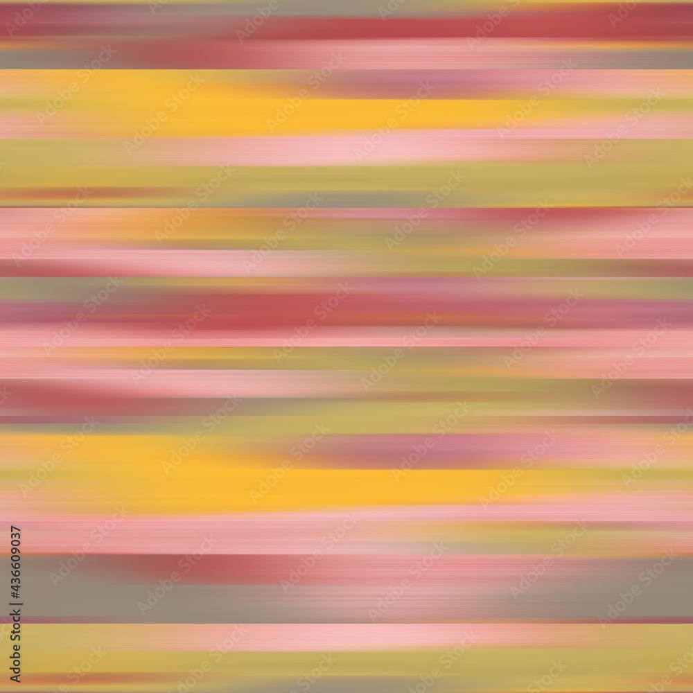 Seamless abstract blur ikat stripe pattern print. High quality illustration. Horizontal stripes of blurred colors. Abstract non print for fashion or interior surface design. Seamless abstract blur ikat stripe pattern print. High quality illustration. Horizontal stripes of blurred colors. Abstract non print for fashion or interior surface design.