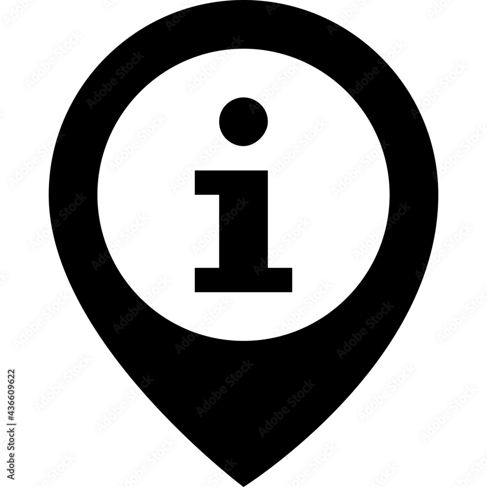 Location Vector Solid Icon Location Vector Solid Icon