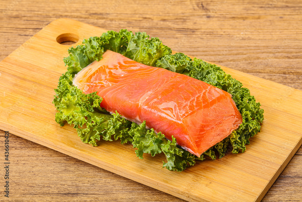Salmon fillet slice for cooking Salmon fillet slice for cooking