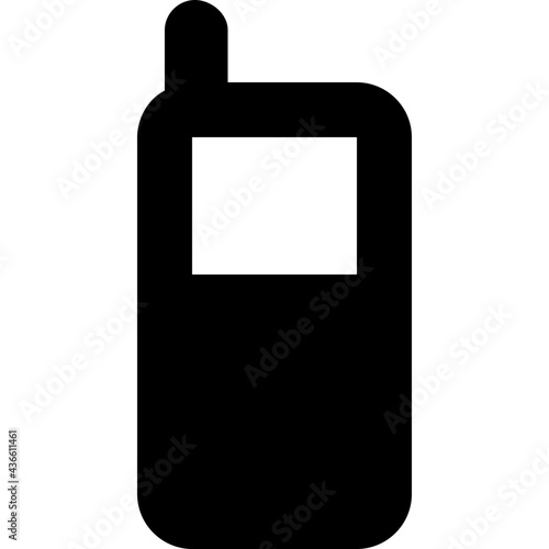 Intercom Vector Solid Icon