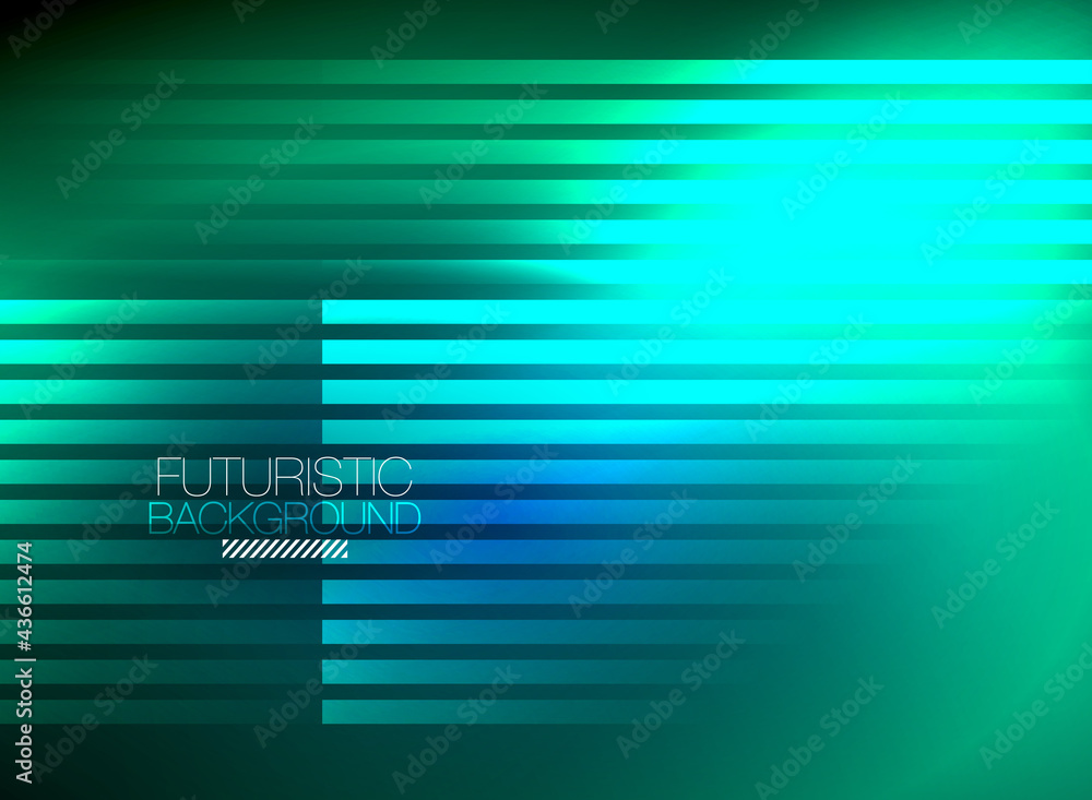 Bright neon color techno abstract background, shiny glowing neon lines in the dark background Bright neon color techno abstract background, shiny glowing neon lines in the dark background