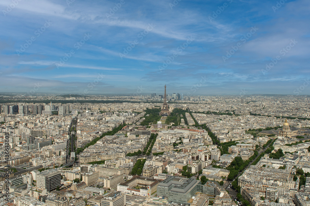 Blick auf Paris vom Tour Montparnasse