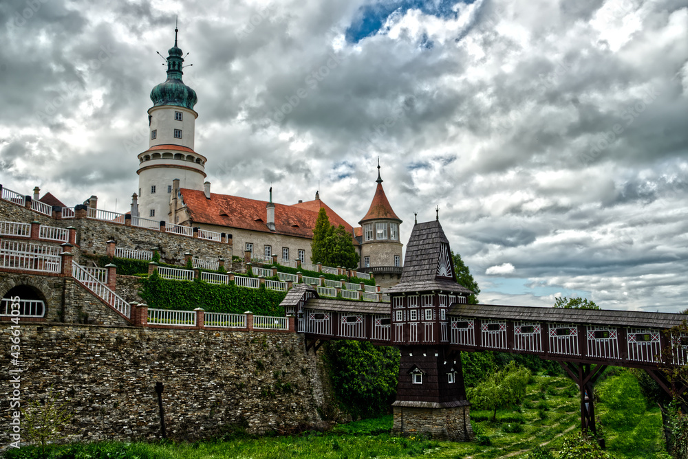 Czech Republic historical palace in “Nove Mesto nad Metuji / Neustadt an der Mettau”