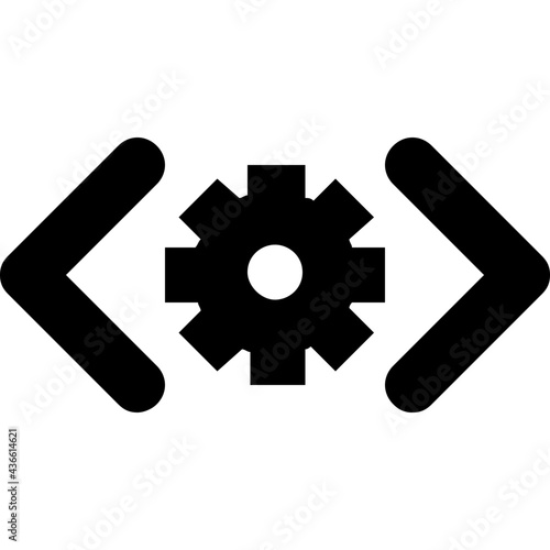 Development Glyph Vector Icon © Prosymbols