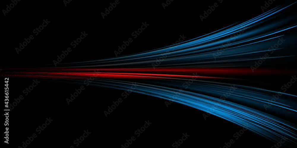 Blue and red speed abstract technology background Blue and red speed abstract technology background
