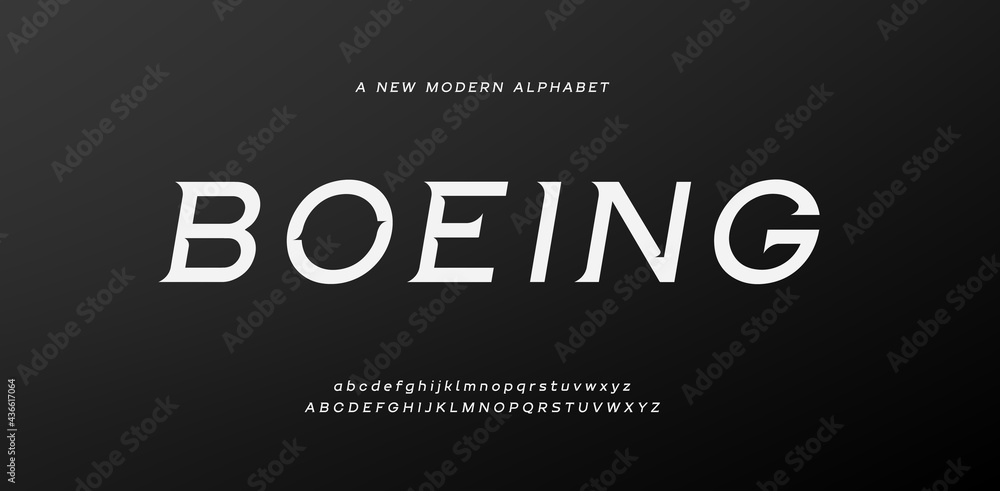 Sport Modern Alphabet Font. Typography urban style fonts for technology, digital, music, movie logo design
